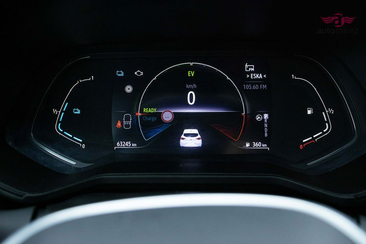 Renault Clio FV 23% Automat Benz-Hybryda Tempomat Czujniki Gwarancja Bezwypadkowy zdjęcie 13