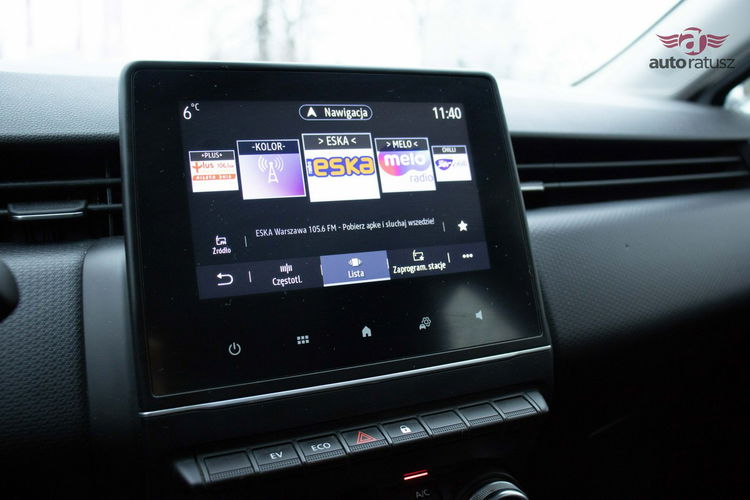 Renault Clio FV 23% Automat Benz-Hybryda Tempomat Czujniki Gwarancja Bezwypadkowy zdjęcie 27