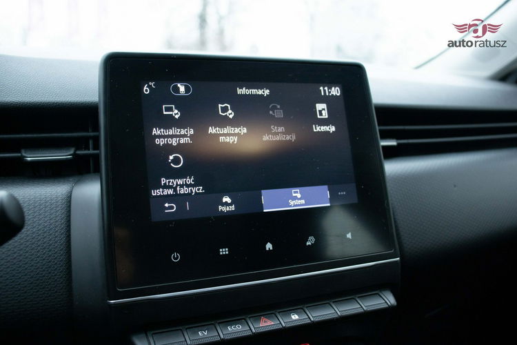 Renault Clio FV 23% Automat Benz-Hybryda Tempomat Czujniki Gwarancja Bezwypadkowy zdjęcie 30