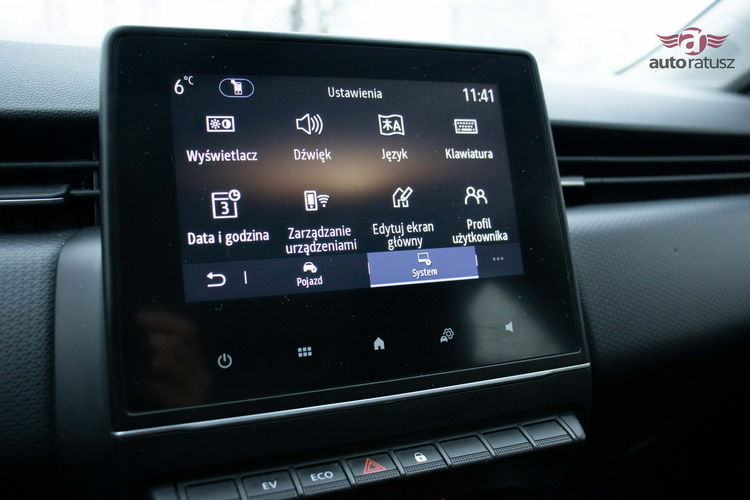 Renault Clio FV 23% Automat Benz-Hybryda Tempomat Czujniki Gwarancja Bezwypadkowy zdjęcie 32