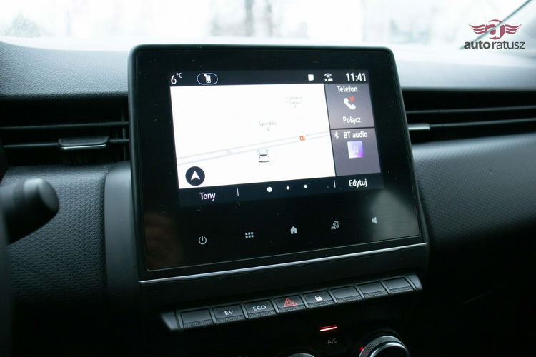 Renault Clio FV 23% Automat Benz-Hybryda Tempomat Czujniki Gwarancja Bezwypadkowy zdjęcie 36