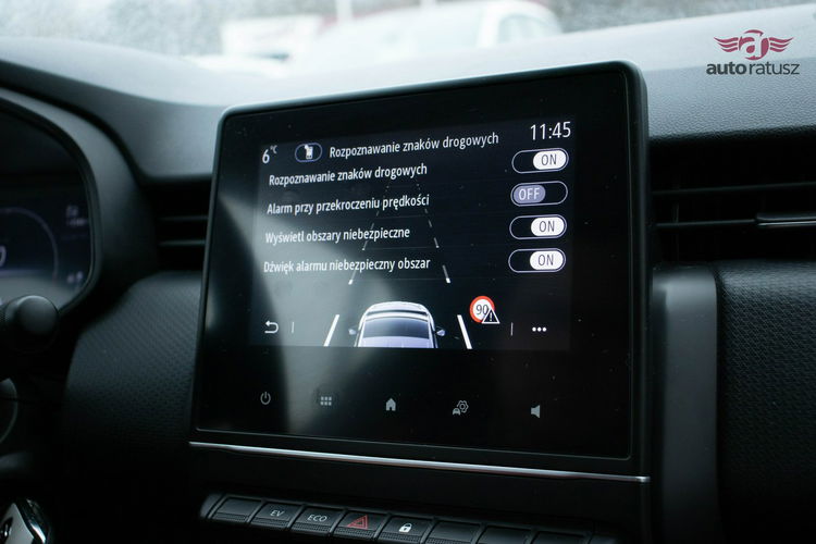 Renault Clio FV 23% Automat Benz-Hybryda Tempomat Czujniki Gwarancja Bezwypadkowy zdjęcie 39