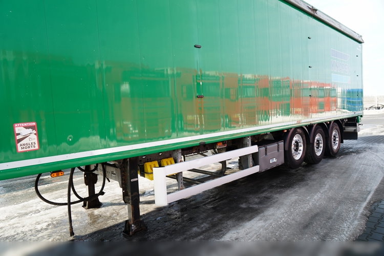 KNAPEN / RUCHOMA PODŁOGA / WALKING FLOOR / 91 m3 / 2021 ROK / OŚ PODNOSZONA / OSIE SAF / ALUFELGI / zdjęcie 12