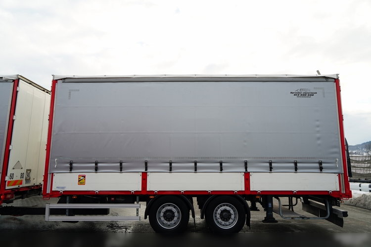 Volvo FH 460 / ZESTAW TANDEM / 120 M3 / PRZEJAZDOWY / BURTOWY / KLIMA POSTOJOWA /  MOCNA PODŁOGA / WINDA /  OŚ PODNOSZONA / SKRĘTNA  6x2 zdjęcie 12