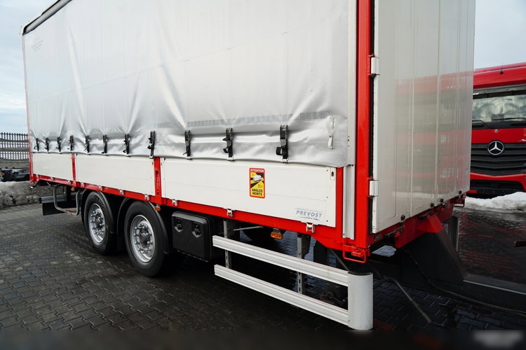 Volvo FH 460 / ZESTAW TANDEM / 120 M3 / PRZEJAZDOWY / BURTOWY / KLIMA POSTOJOWA /  MOCNA PODŁOGA / WINDA /  OŚ PODNOSZONA / SKRĘTNA  6x2 zdjęcie 17