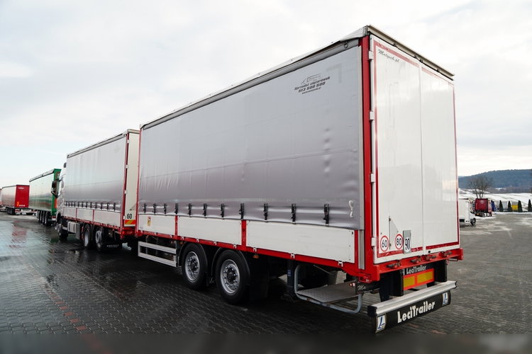 Volvo FH 460 / ZESTAW TANDEM / 120 M3 / PRZEJAZDOWY / BURTOWY / KLIMA POSTOJOWA /  MOCNA PODŁOGA / WINDA /  OŚ PODNOSZONA / SKRĘTNA  6x2 zdjęcie 2