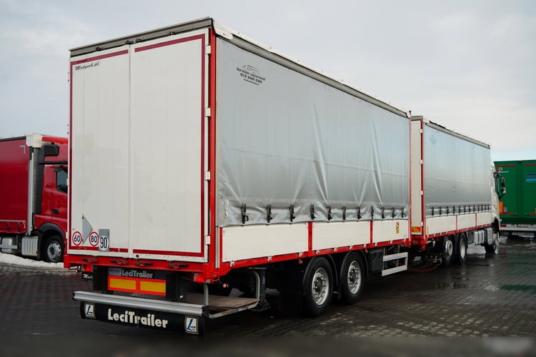 Volvo FH 460 / ZESTAW TANDEM / 120 M3 / PRZEJAZDOWY / BURTOWY / KLIMA POSTOJOWA /  MOCNA PODŁOGA / WINDA /  OŚ PODNOSZONA / SKRĘTNA  6x2 zdjęcie 3