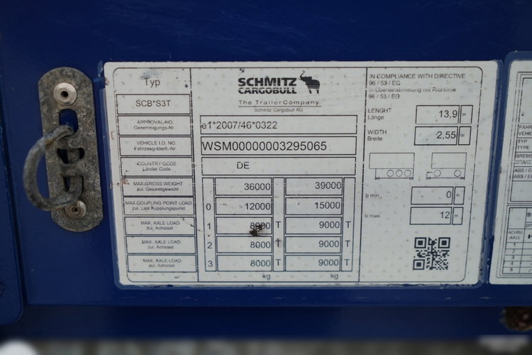 Schmitz -CARGOBULL / FIRANKA / STANDARD / zdjęcie 28