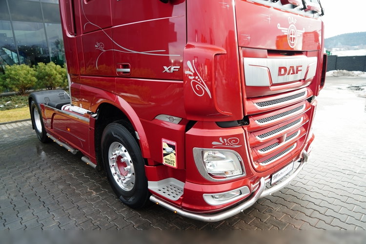 DAF XF 530 / HYDRAULIKA / KLIMA POSTOJOWA / SUPER SPACE CAB / CAŁA NA PODUSZKACH / TV / ALUFELGI zdjęcie 10