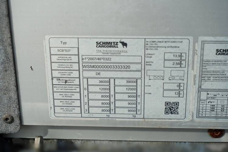 Schmitz / FIRANKA / MEGA  / LOWDECK / DACH PODNOSZONY  zdjęcie 27