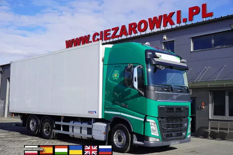 Volvo FH 500 6x2 E6 / Chłodnia Schmitz 19 EPAL / Thermoking T-1000R zdjęcie 1