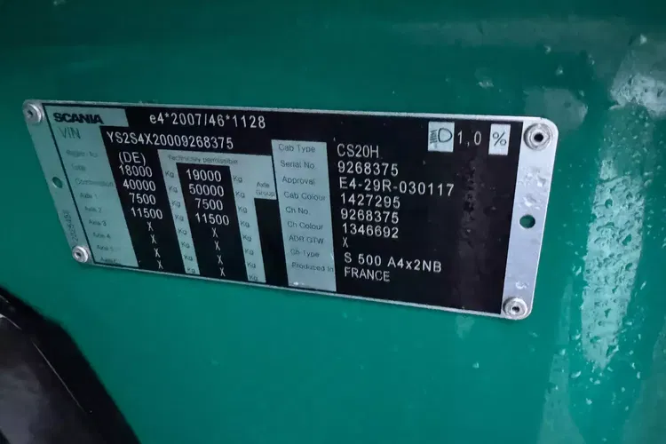 Scania S500 zdjęcie 30