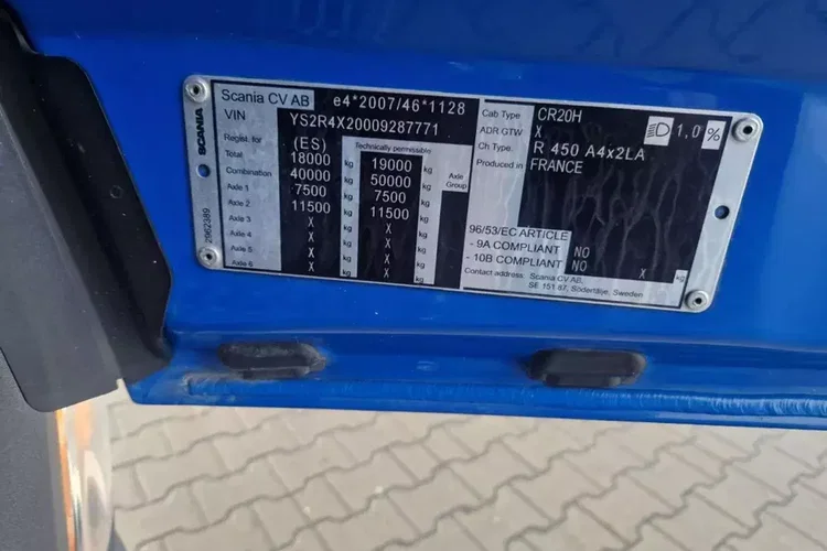 Scania R 450 A4x2LA zdjęcie 25