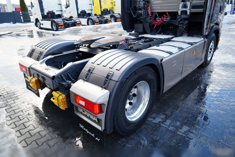 Scania S 500 / RETARDER / KLIMA POSTOJOWA / ALUFELGI / SKÓRY / OPONY 100%  zdjęcie 15