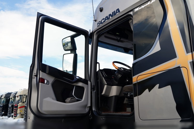 Scania S 500 / RETARDER / KLIMA POSTOJOWA / ALUFELGI / SKÓRY / OPONY 100%  zdjęcie 22