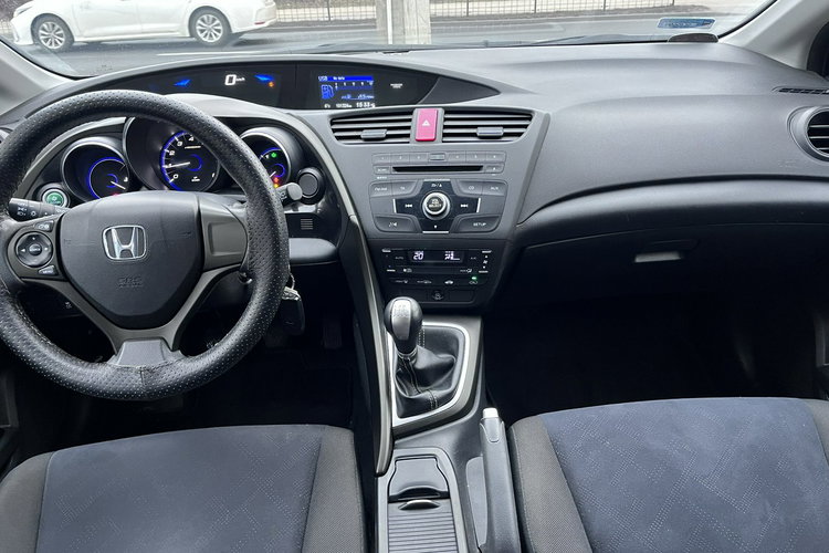 Honda Civic 1.4 Zarejestrowany Climatronic Led 6biegów Czujniki Stan BDB Bezwypadk zdjęcie 13