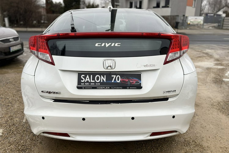 Honda Civic 1.4 Zarejestrowany Climatronic Led 6biegów Czujniki Stan BDB Bezwypadk zdjęcie 9