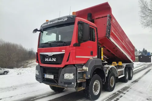 MAN TGS 41.480 / 8x8 / WYWROTKA KH-KIPPER /
