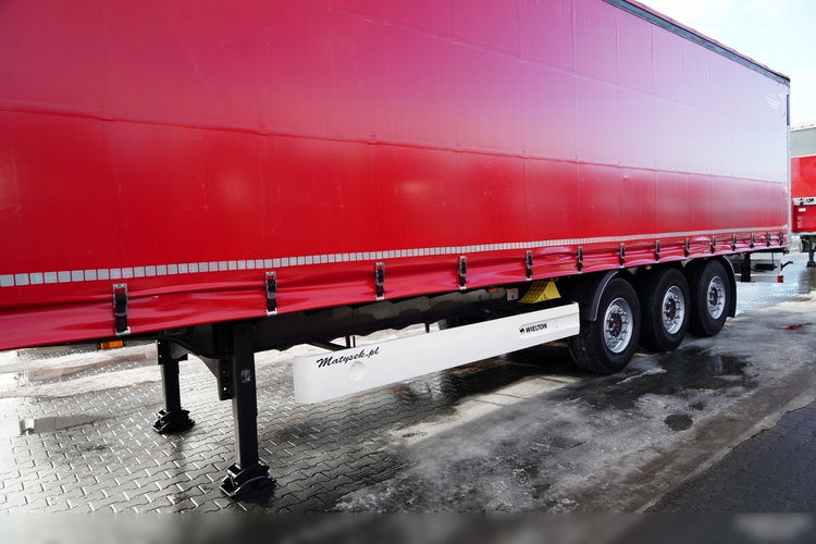 Wielton / FIRANKA STANDARD / MULDA DO STALI - 9 M / OŚ PODNOSZONA / SAF /  zdjęcie 10