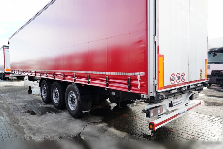 Wielton / FIRANKA STANDARD / MULDA DO STALI - 9 M / OŚ PODNOSZONA / SAF /  zdjęcie 11