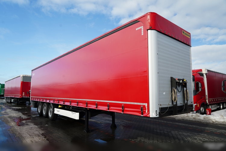 Wielton / FIRANKA STANDARD / MULDA DO STALI - 9 M / OŚ PODNOSZONA / SAF /  zdjęcie 2