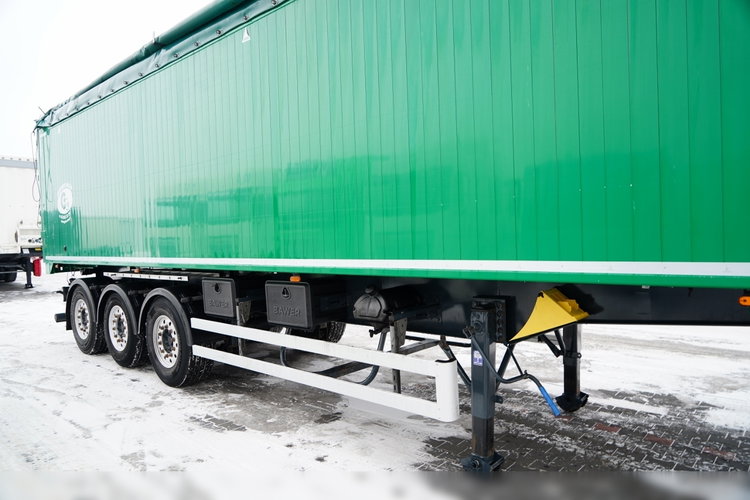 GRAS / WYWROTKA / 58 M3 / ALUMINIOWA / PODŁOGA 10 MM / OŚ PODNOSZONA / ALUFELGI zdjęcie 9