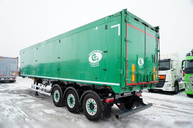 GRAS / WYWROTKA / 58 M3 / ALUMINIOWA / PODŁOGA 10 MM / OŚ PODNOSZONA / ALUFELGI zdjęcie 4