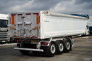 BENALU WYWROTKA / 27 m3 / ALUMINIOWA / OŚ PODNOSZONA / WAGA: 5 100 KG /  ELEKTRYCZNA PLANDEKA  zdjęcie 7
