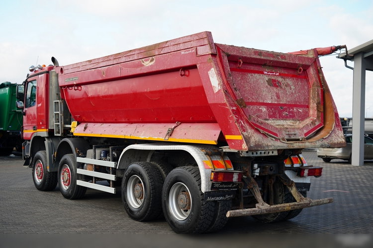 Mercedes -BENZ ACTROS 4144 / 8x8 / WYWROTKA TYLNOZSYPOWA / MEILLER  KIPPER  / zdjęcie 12