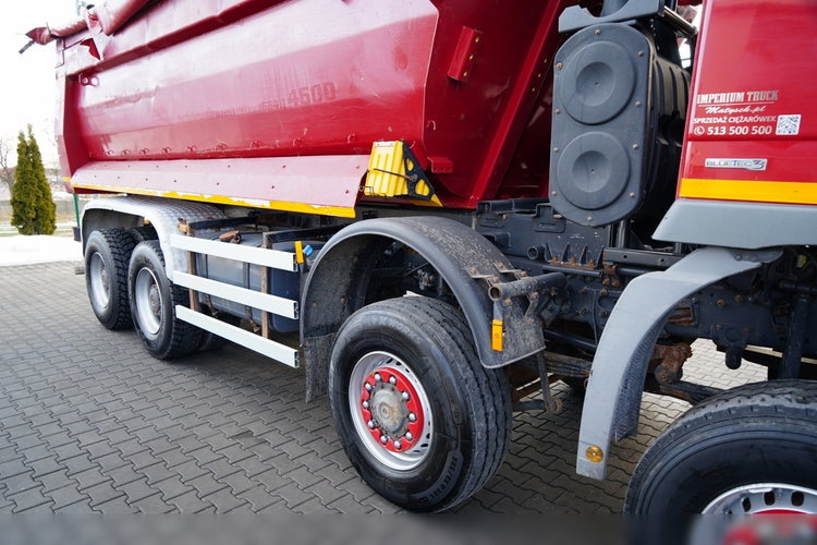 Mercedes -BENZ ACTROS 4144 / 8x8 / WYWROTKA TYLNOZSYPOWA / MEILLER  KIPPER  / zdjęcie 23