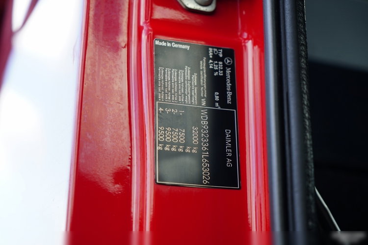 Mercedes -BENZ ACTROS 4144 / 8x8 / WYWROTKA TYLNOZSYPOWA / MEILLER  KIPPER  / zdjęcie 46