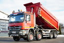 Mercedes -BENZ ACTROS 4144 / 8x8 / WYWROTKA TYLNOZSYPOWA / MEILLER  KIPPER  / zdjęcie 4