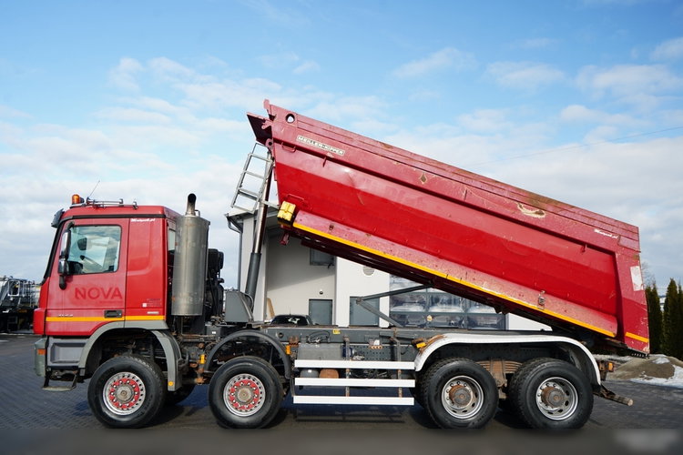 Mercedes -BENZ ACTROS 4144 / 8x8 / WYWROTKA TYLNOZSYPOWA / MEILLER  KIPPER  / zdjęcie 5