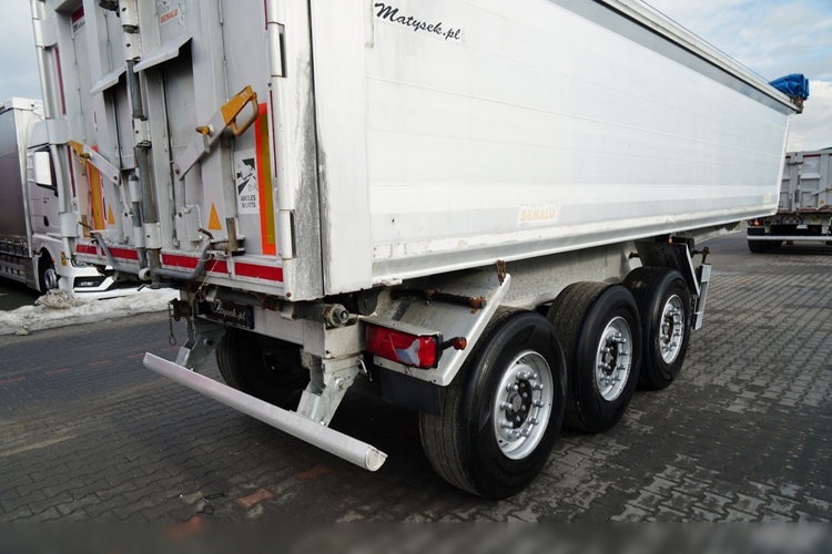 BENALU WYWROTKA / 27 m3 / ALUMINIOWA / OŚ PODNOSZONA / WAGA: 5 200 KG / ELEKTRYCZNA PLANDEKA zdjęcie 13