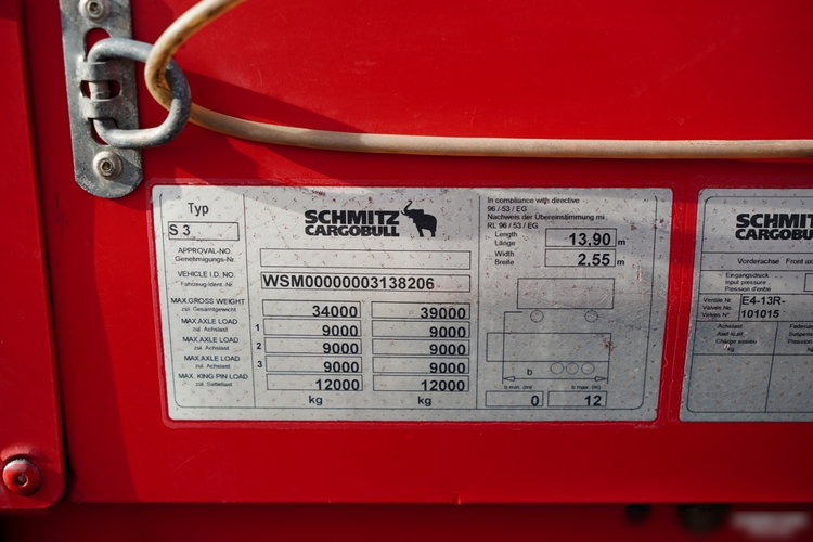 Schmitz -CARGOBULL / FIRANKA / STANDARD /  zdjęcie 27