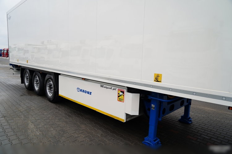 Krone CHŁODNIA / THERMO KING  / OŚ PODNOSZONA / KOSZ NA PALETY zdjęcie 9