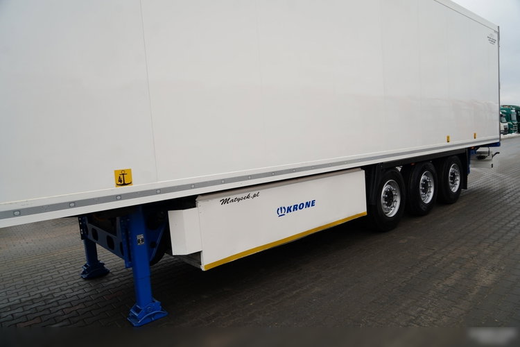 Krone CHŁODNIA / THERMO KING  / OŚ PODNOSZONA / KOSZ NA PALETY zdjęcie 10