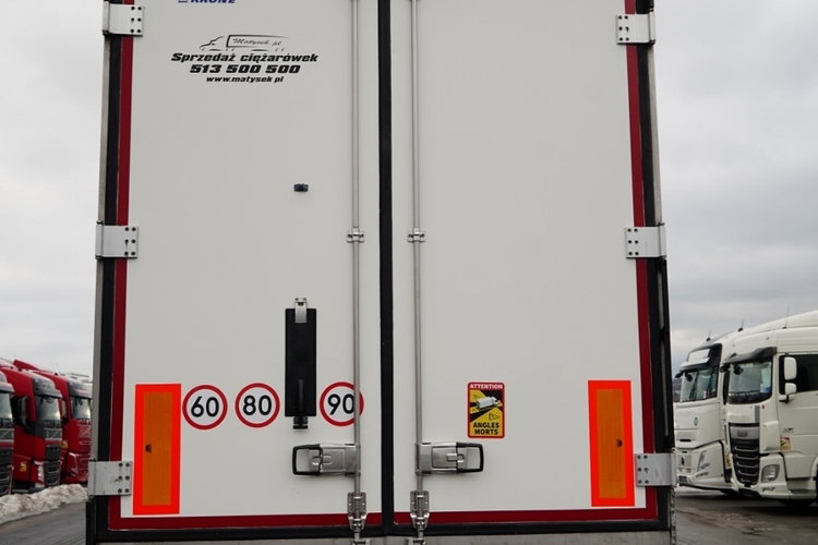 Krone CHŁODNIA / THERMO KING  / OŚ PODNOSZONA / KOSZ NA PALETY zdjęcie 12