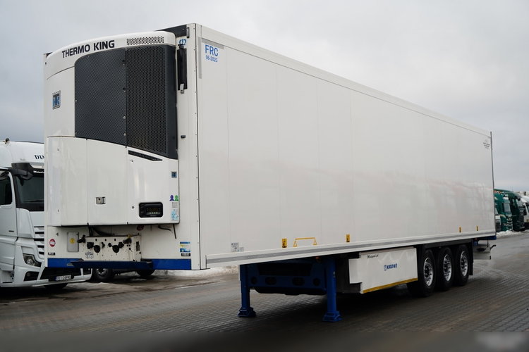 Krone CHŁODNIA / THERMO KING  / OŚ PODNOSZONA / KOSZ NA PALETY zdjęcie 3