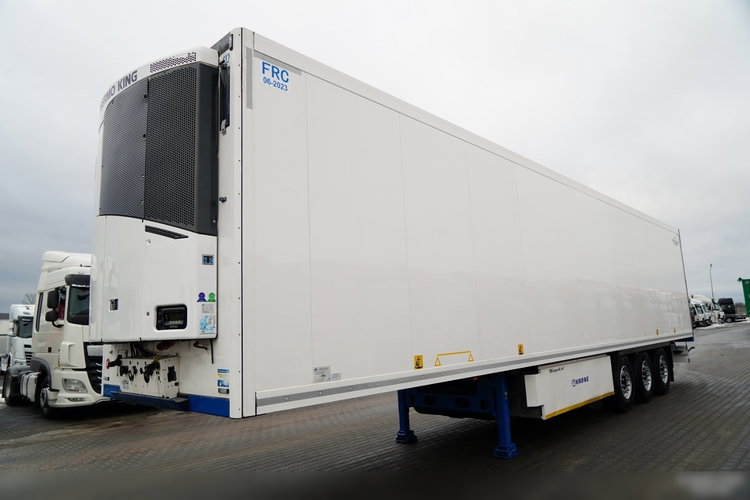 Krone CHŁODNIA / THERMO KING  / OŚ PODNOSZONA / KOSZ NA PALETY zdjęcie 4