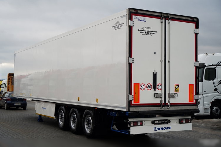 Krone CHŁODNIA / THERMO KING  / OŚ PODNOSZONA / KOSZ NA PALETY zdjęcie 6