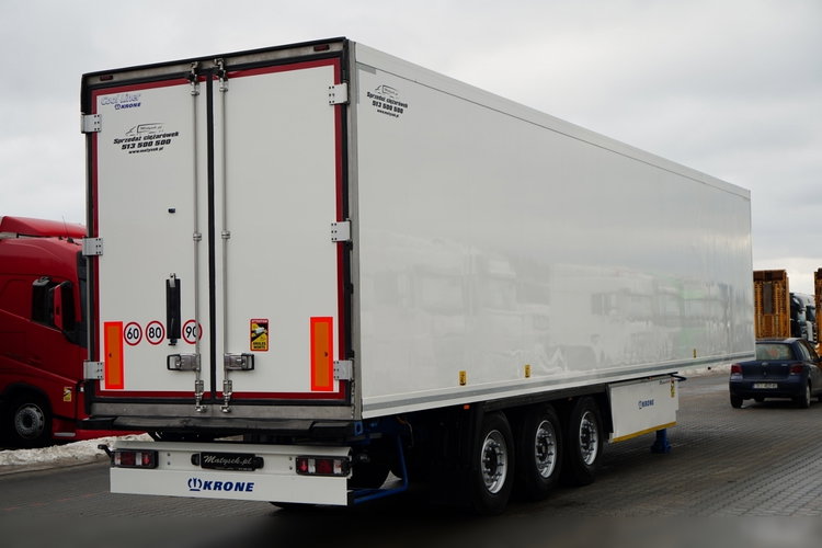 Krone CHŁODNIA / THERMO KING  / OŚ PODNOSZONA / KOSZ NA PALETY zdjęcie 7