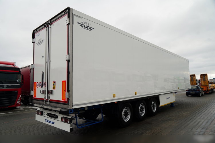 Krone CHŁODNIA / THERMO KING  / OŚ PODNOSZONA / KOSZ NA PALETY zdjęcie 8