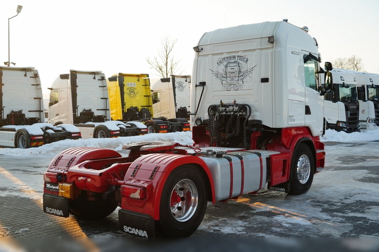 Scania R 480 / HYDRAULIKA / RETARDER / MANUAL / ALUSY zdjęcie 10