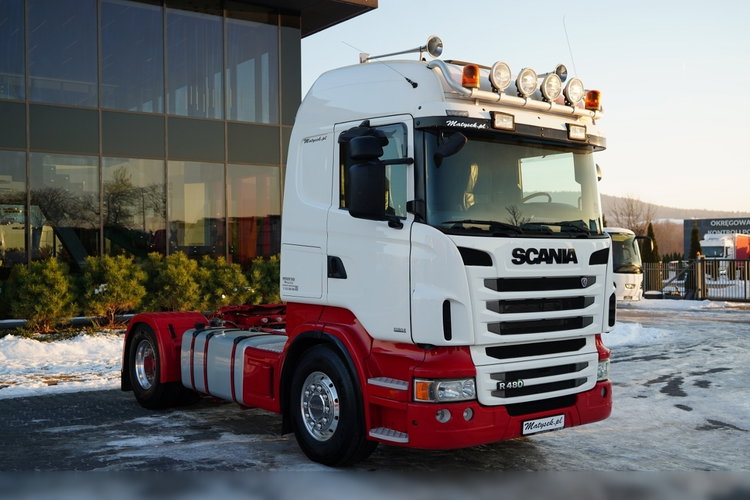 Scania R 480 / HYDRAULIKA / RETARDER / MANUAL / ALUSY zdjęcie 2