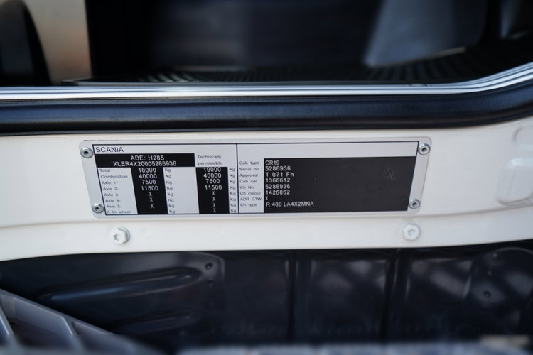 Scania R 480 / HYDRAULIKA / RETARDER / MANUAL / ALUSY zdjęcie 40