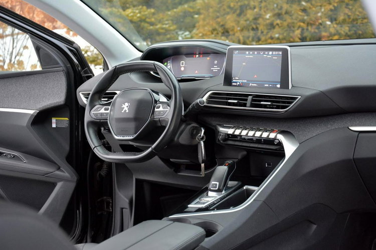 3008 Virtual Lane Assist BLIS Navi Ledy Parkt. Pół-skóry ASO Peugeot Alu18 zdjęcie 23