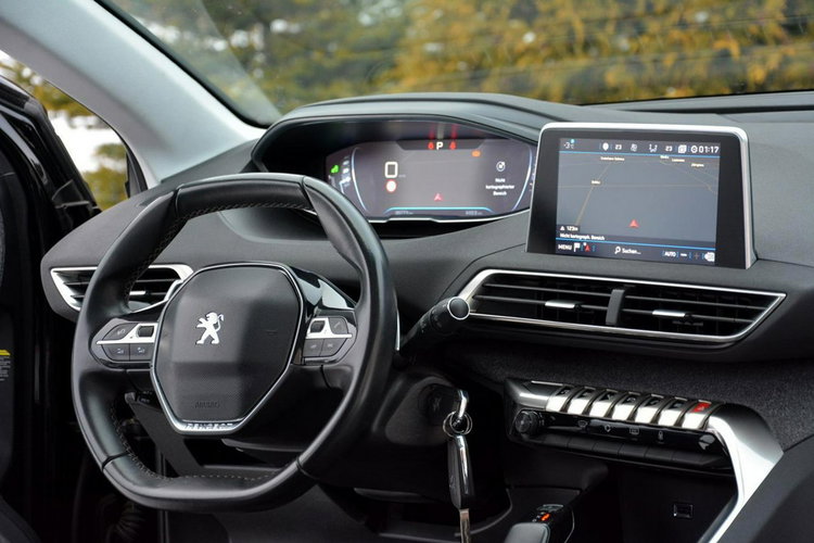 3008 Virtual Lane Assist BLIS Navi Ledy Parkt. Pół-skóry ASO Peugeot Alu18 zdjęcie 24