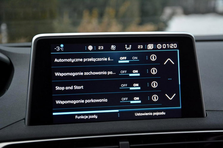 3008 Virtual Lane Assist BLIS Navi Ledy Parkt. Pół-skóry ASO Peugeot Alu18 zdjęcie 35