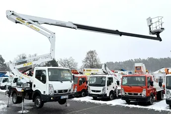Nissan Cabstar Zwyżka Podnośnik Koszowy PALFINGER P240 AXE UDT